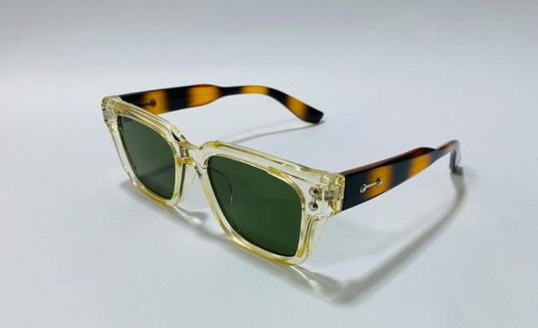 BOLD DESIGN F-047 Bent Lens Rectangle Sunglasses