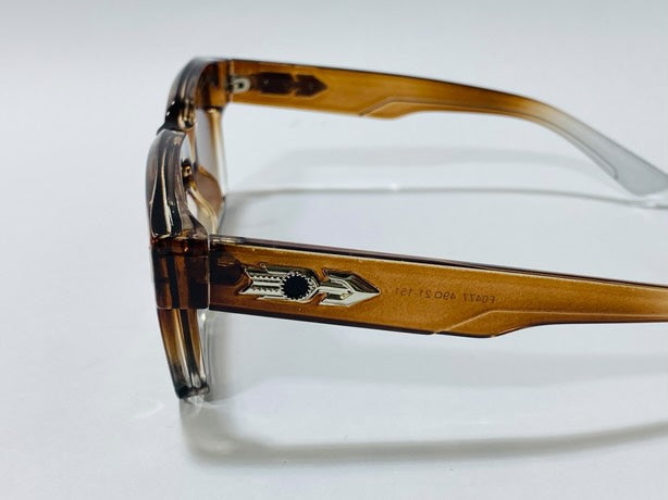 Bold Design-F0477 Bent Lens Square Shape Sunglasses