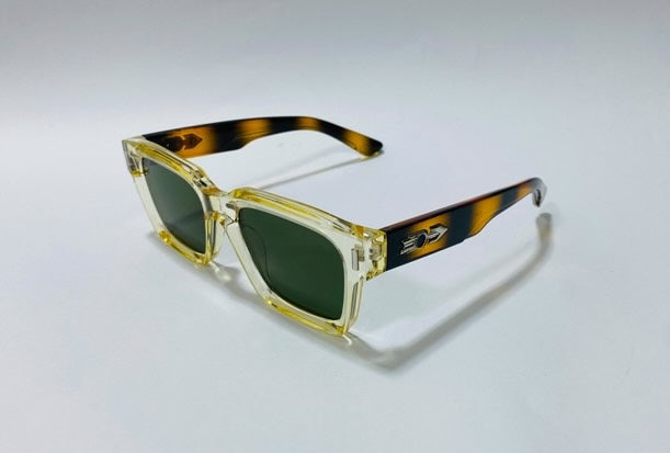 Bold Design-F0477 Bent Lens Square Shape Sunglasses