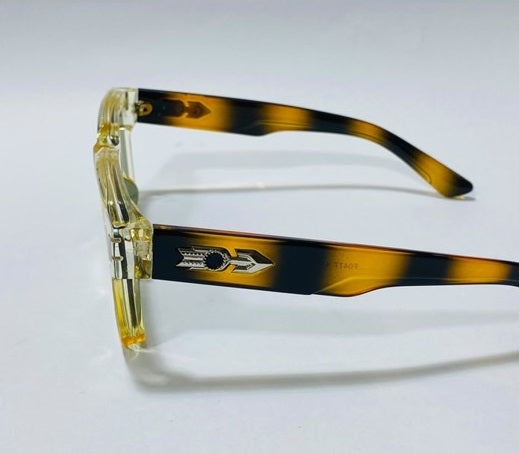 Bold Design-F0477 Bent Lens Square Shape Sunglasses