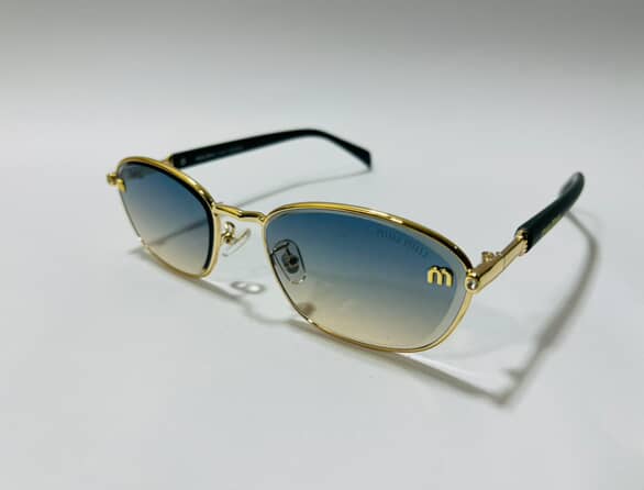 MIU MIU-5G207 Sunglasses Metallic Golden