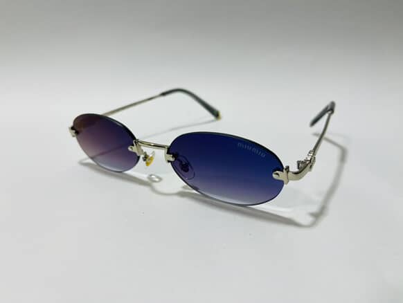 MIU MIU-MU2159 Sunglasses Metallic Golden