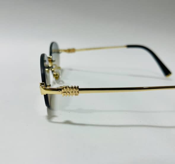 MIU MIU-MU2159 Sunglasses Metallic Golden