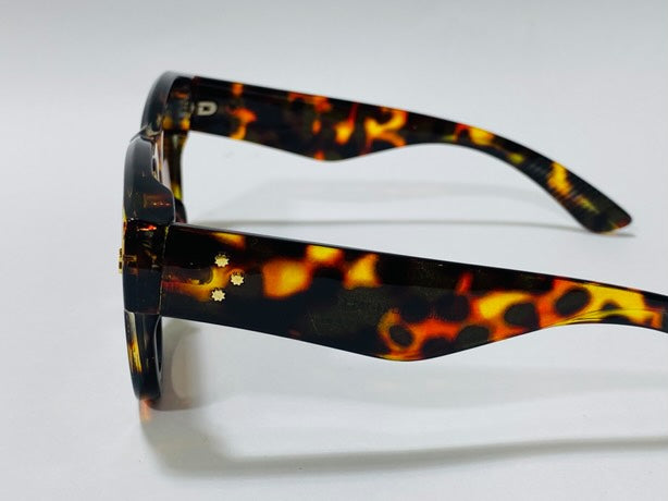 Moscot Bent Lens Wafer Shape Sunglasses