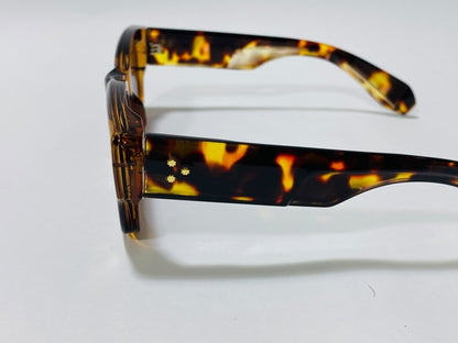Moscot Bent Lens Rectangle Sunglasses