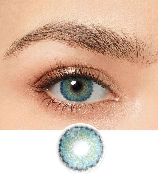 Bright Blue Magister Contact Lens