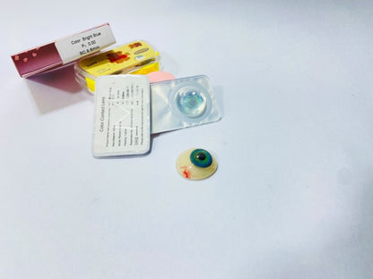 Bright Blue Magister Contact Lens