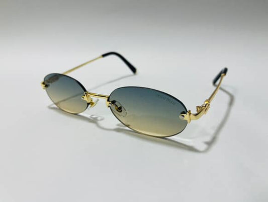 MIU MIU-MU2159 Sunglasses Metallic Golden