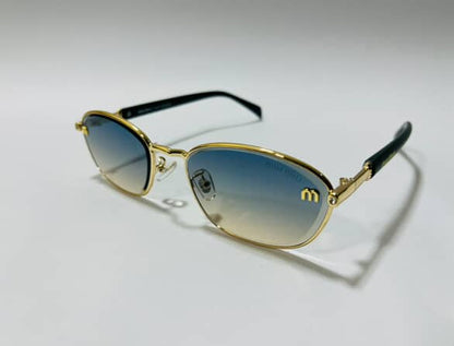 MIU MIU-5G207 Sunglasses Metallic Golden