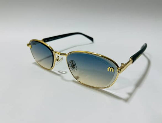 MIU MIU-5G207 Sunglasses Metallic Golden